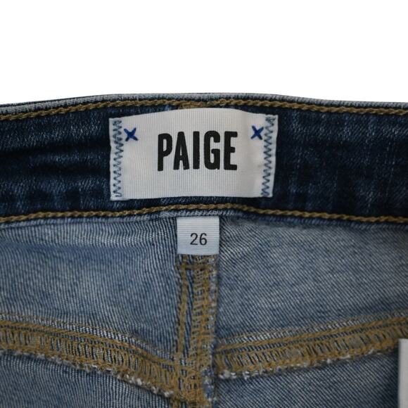 PAIGE Womens 26 Hoxton Ankle Distressed Jean - Picture 9 of 11